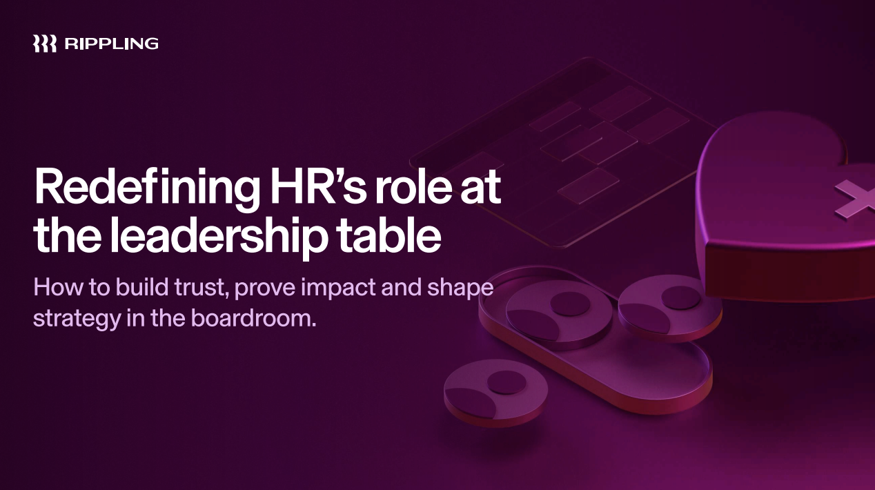 Redefining HR’s Role at the Leadership Table